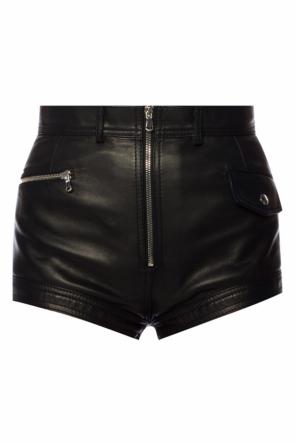 Leather shorts, zdjęcie 1 Leather shorts od Diesel Black Gold
